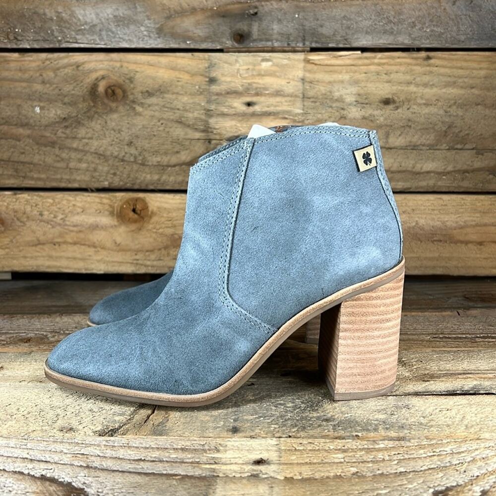 Lucky Brand Pellyon Heeled Bootie - Gray - 6 - New without box